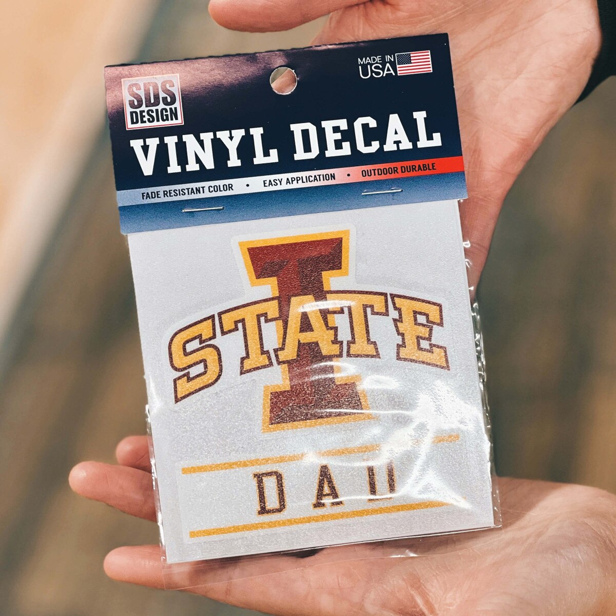 I-State Dad Vinyl Decal (3.5"x3.5")